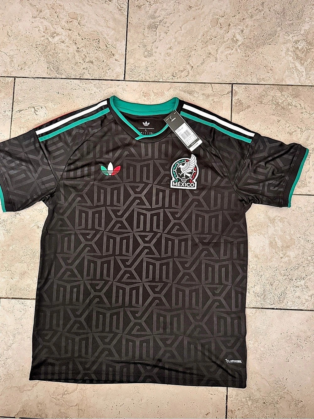 adidas Mexico 26 Third Jersey Black & Green